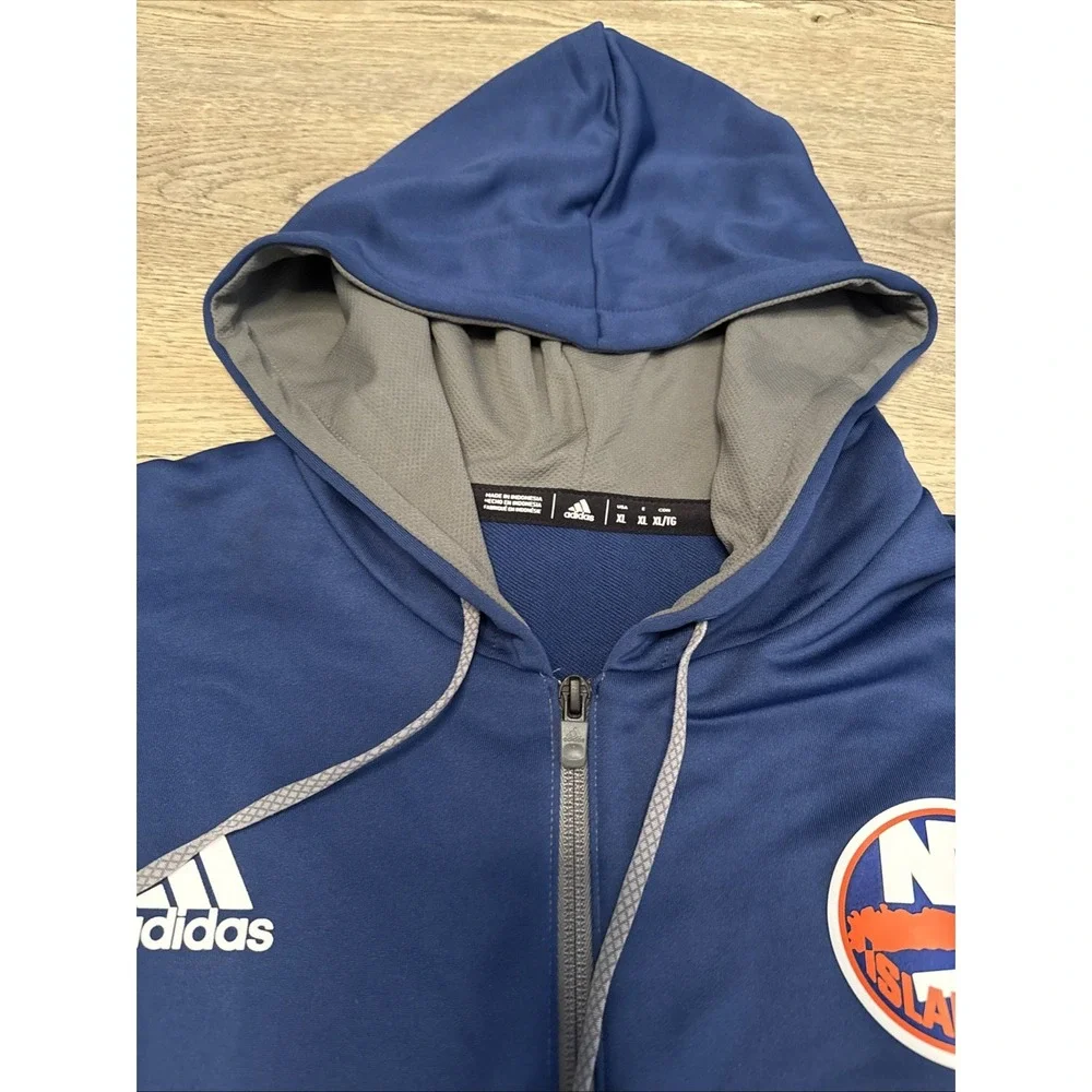 NWOT New York Islander Adidas Hoodie NHL Hockey NY‎ Size Xl
